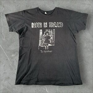 Vintage Babes In Toyland Shirt Mens Medium Black 80s‎ 90s Grunge Hole To Mother